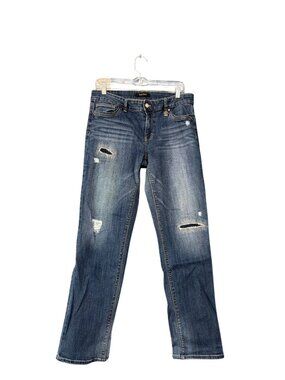 White House Black Market Straight Crop Jean